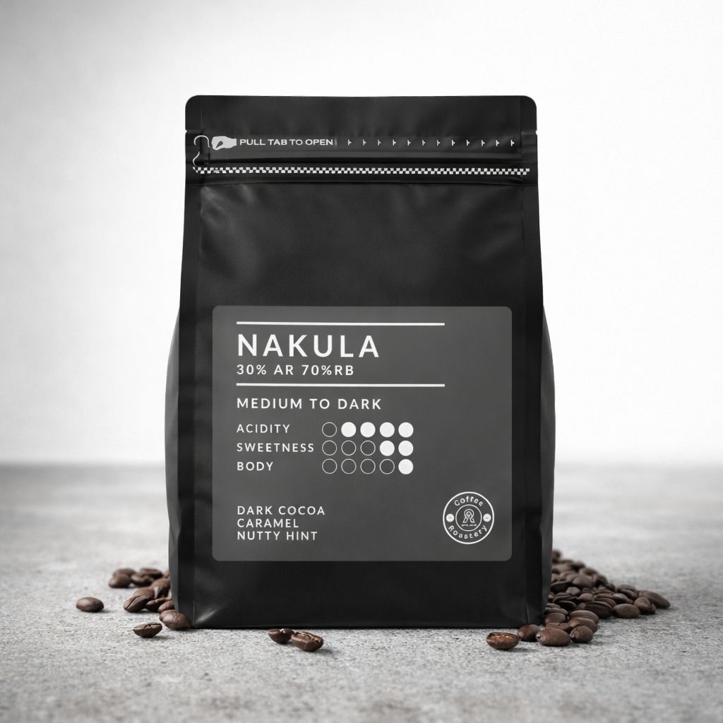 Biji Kopi Arabika Robusta Nakula Blend