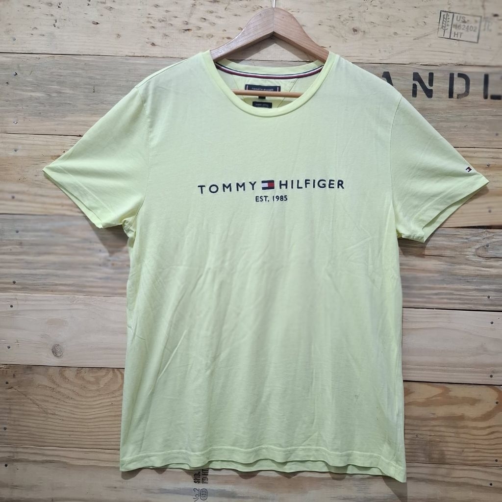 Kaos Oblong Tommy Hilfigher Tshith Tommy