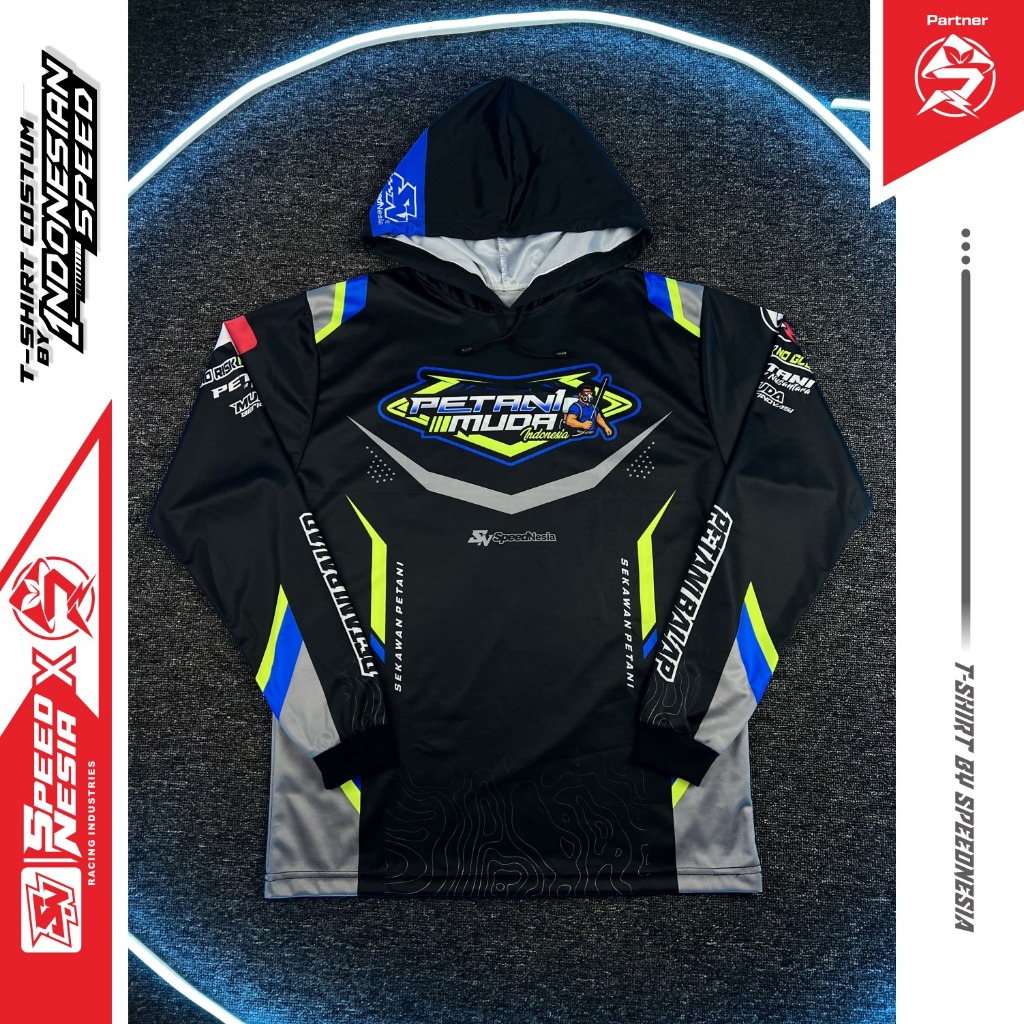 JERSEY PETANI MUDA_  JERSEY PETANI BALAP _ PETANI MILENIAL _ SAHABAT TANI _ ORIGINAL PETANIRACER X S