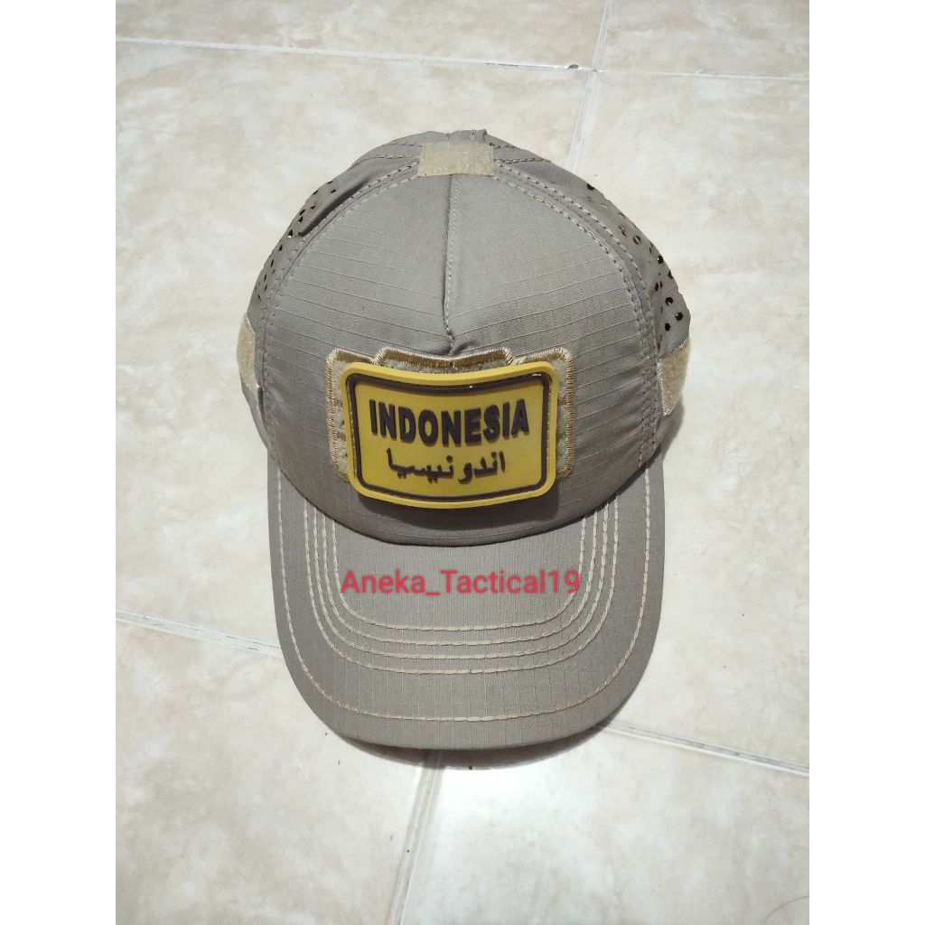 Topi tactical gurun indonesia / topi pria tactical terbaru