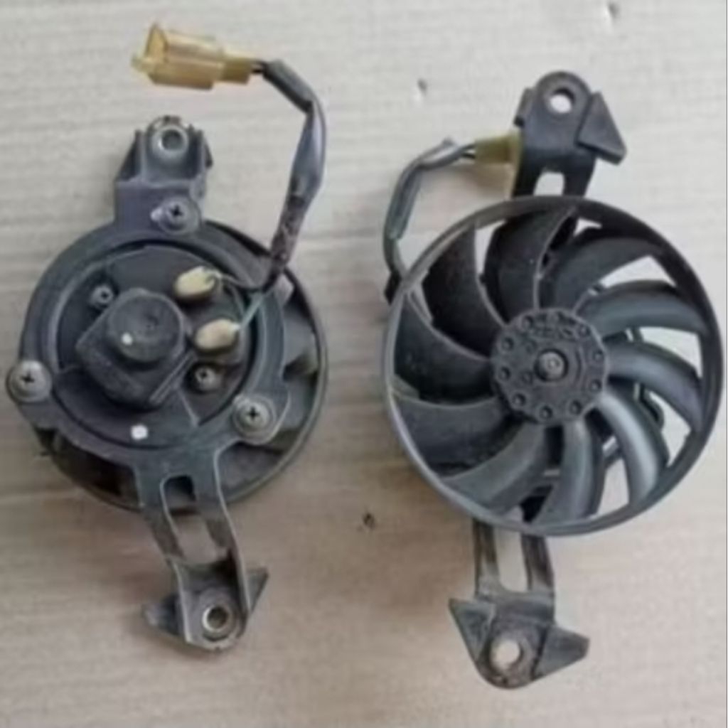 kipas radiator vixion old ,new,jupiter mx old ,new ori lepasan motor