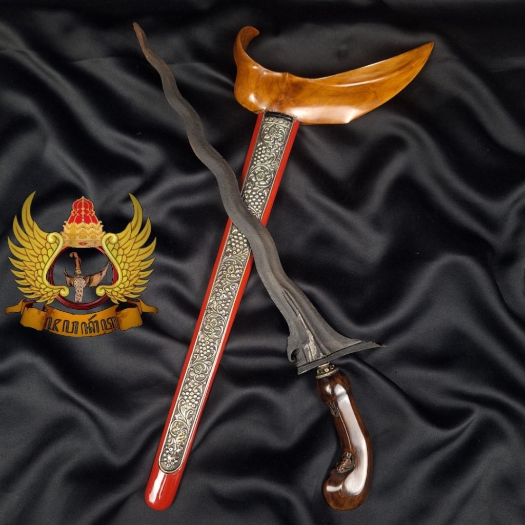 Kris Carito Keprabon Luk 11 Pamor Tunggak Semi - Triman Tangguh Cirebon Era Sultan Agung