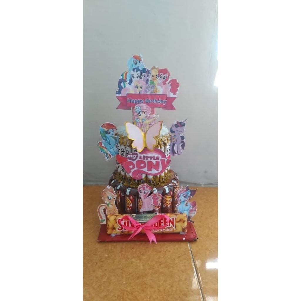 Snack tower little pony/unicorn free paking
