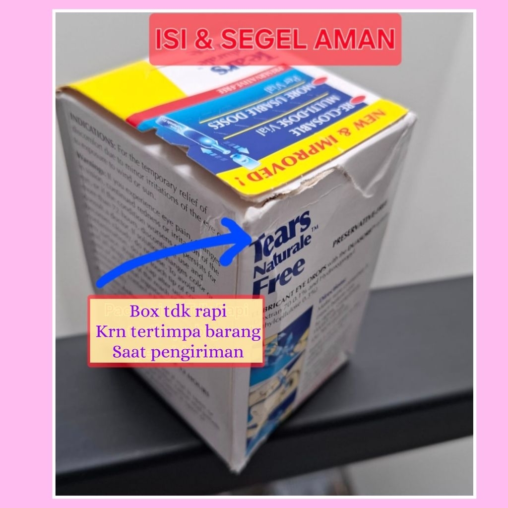 Alcon Tears Naturale Free 32 vial / Artificial tears / Air mata buatan