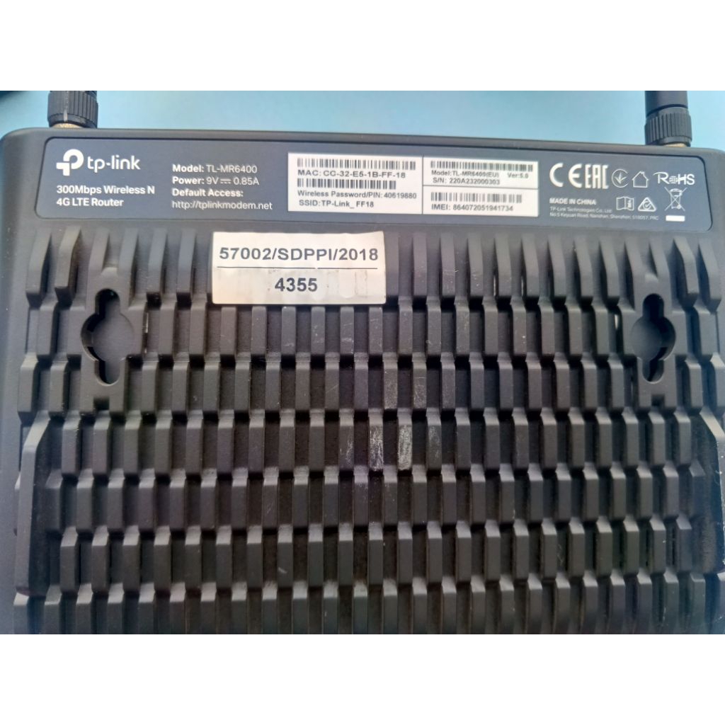 Wireless Router TP-Link MR6400