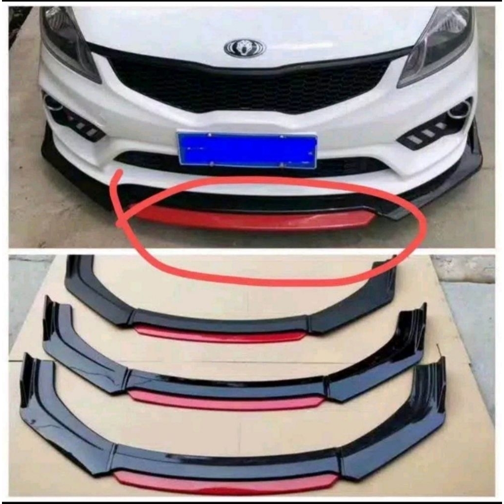 Lips bumper depan universal winglet bumper universal
