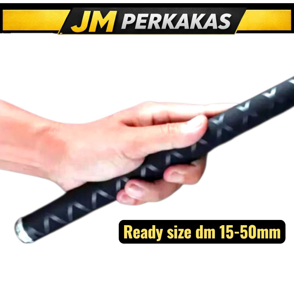 karet joran bakar 45 - 50 mm motif x dan sisik