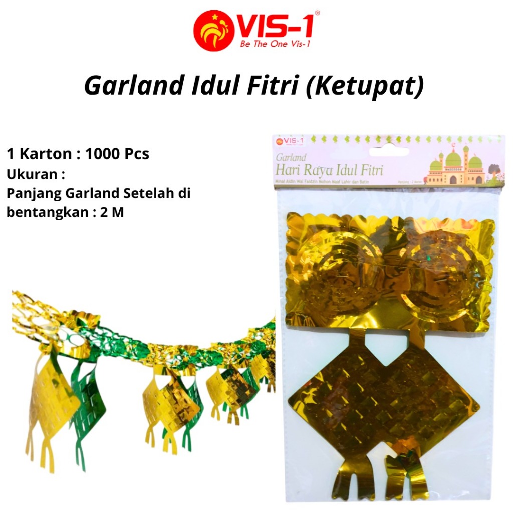 Garland Idul Fitri (KETUPAT)