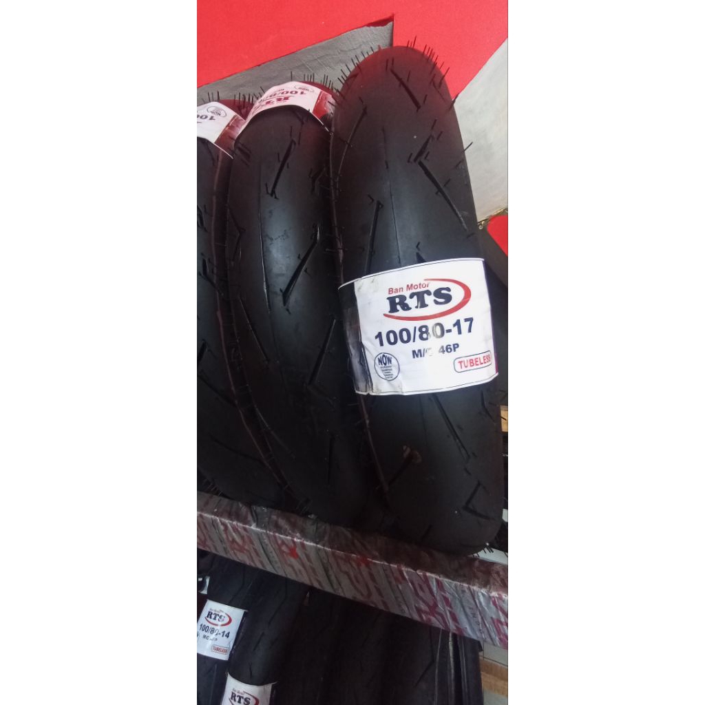 BAN DONAT UKURAN 100/80 RING 17 TUBE TYPE
