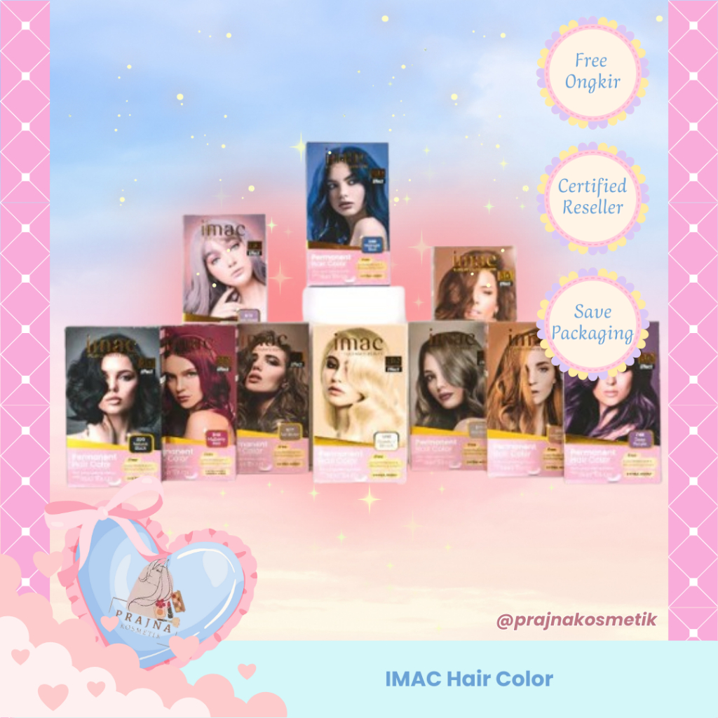 Imac Hair Color Permanent | Imac Pewarna Rambut