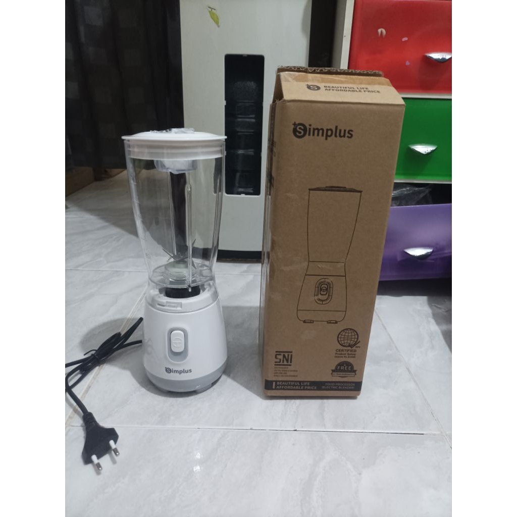 Simplus Blender 600ml Juicer Multifungsi 250w LLJH004