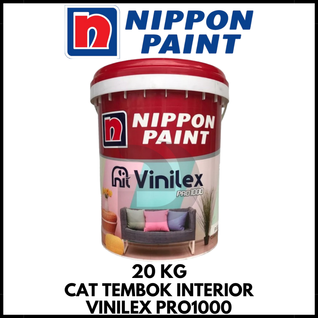 Cat Tembok Interior Vinilex Pro1000 OW 1011P Soft Tissue /Galon 20kg / Nippon Paint
