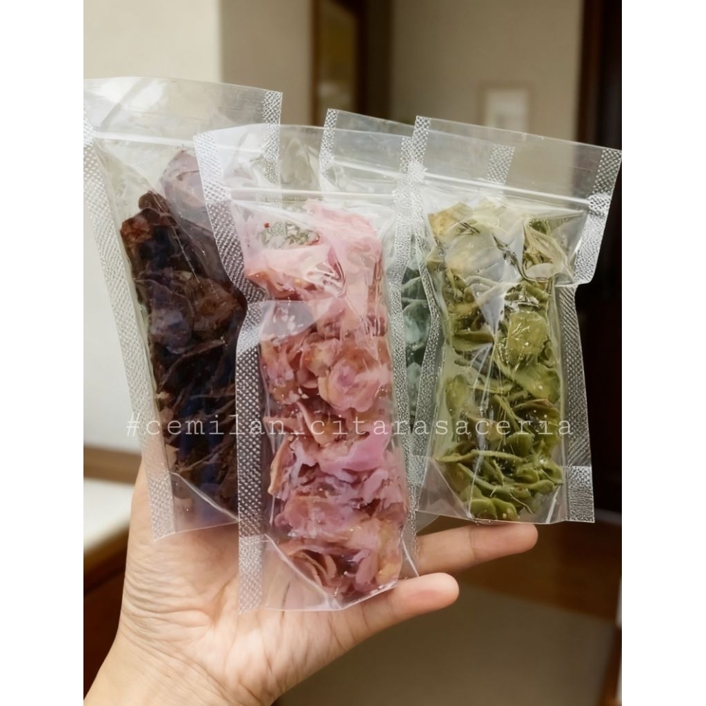 KERIPIK PISANG LUMER KEMASAN POUCH SNACK KEKINIAN