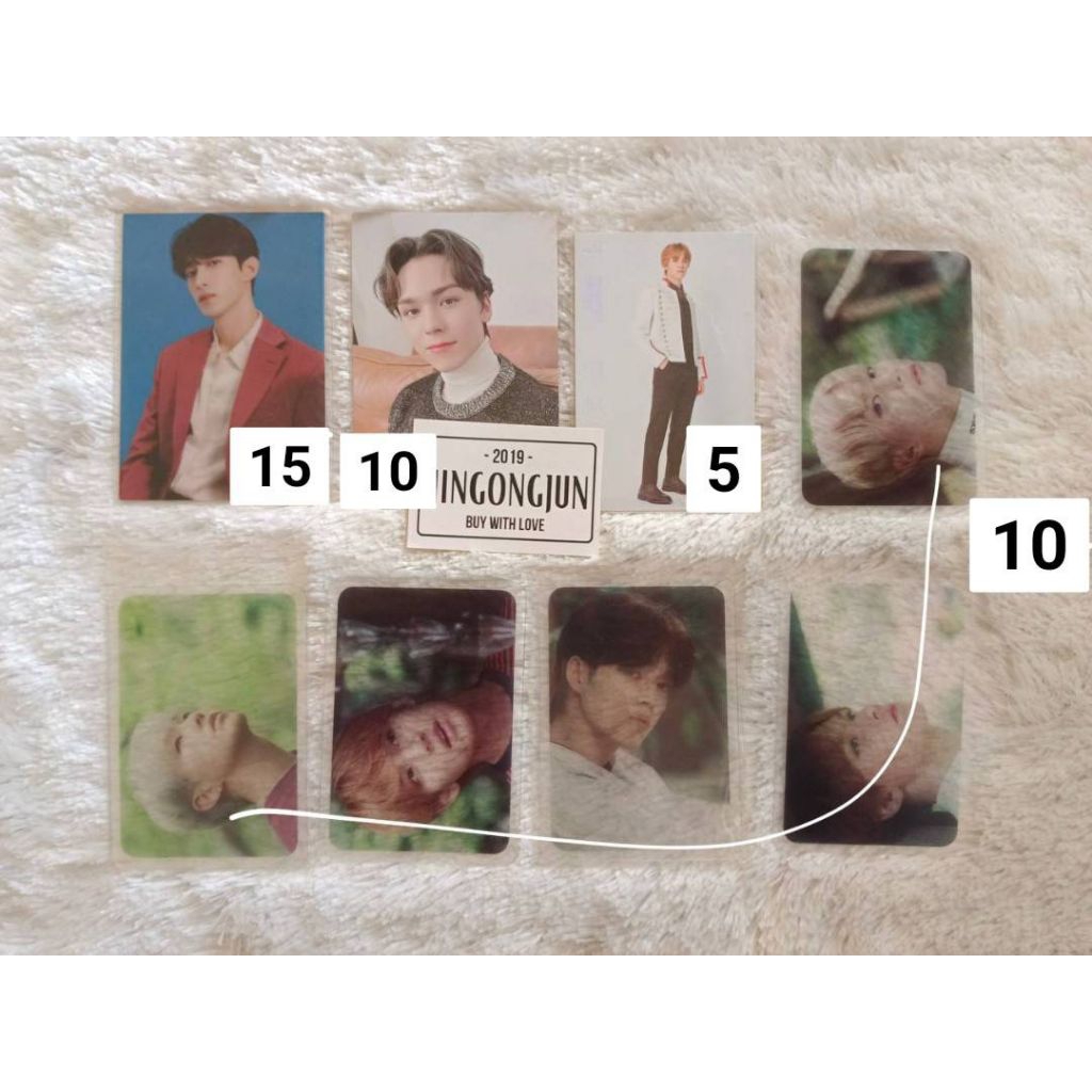 (BACA DESKRIPSI) trading card tc pc photocard seventeen svt pob bene trans dicon tc jp concert home 