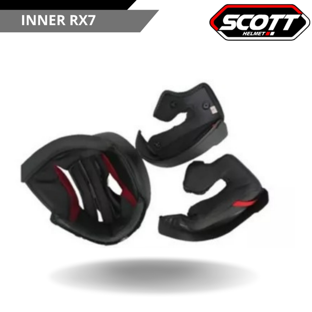 Busa helm Arai RX-7X Inner dalaman busa pipi set inner