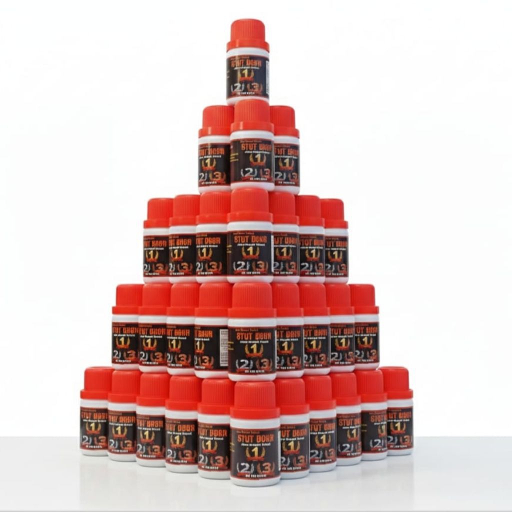 PIL STUT DOOR MERPATI 1bt TEKI GINSENG TEKI 100 pil jamu herbal kamlang burung merpati tinggi kolong