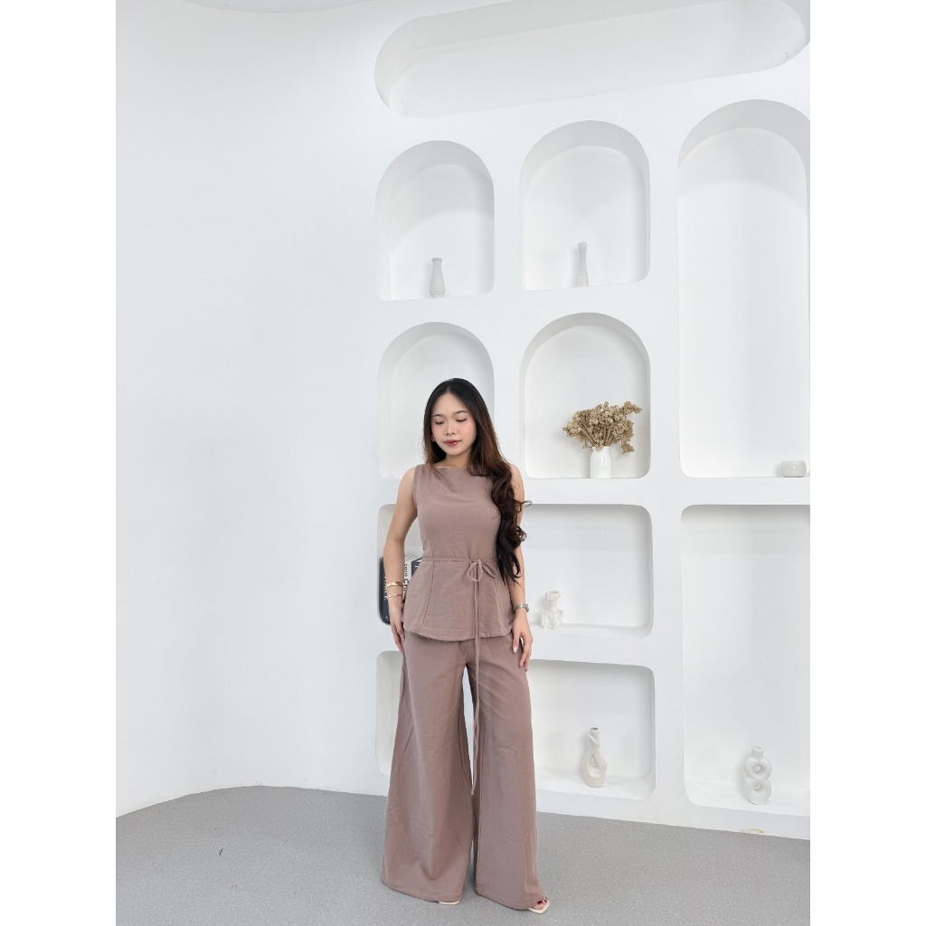 one set linen nindy atasan dan bawahan