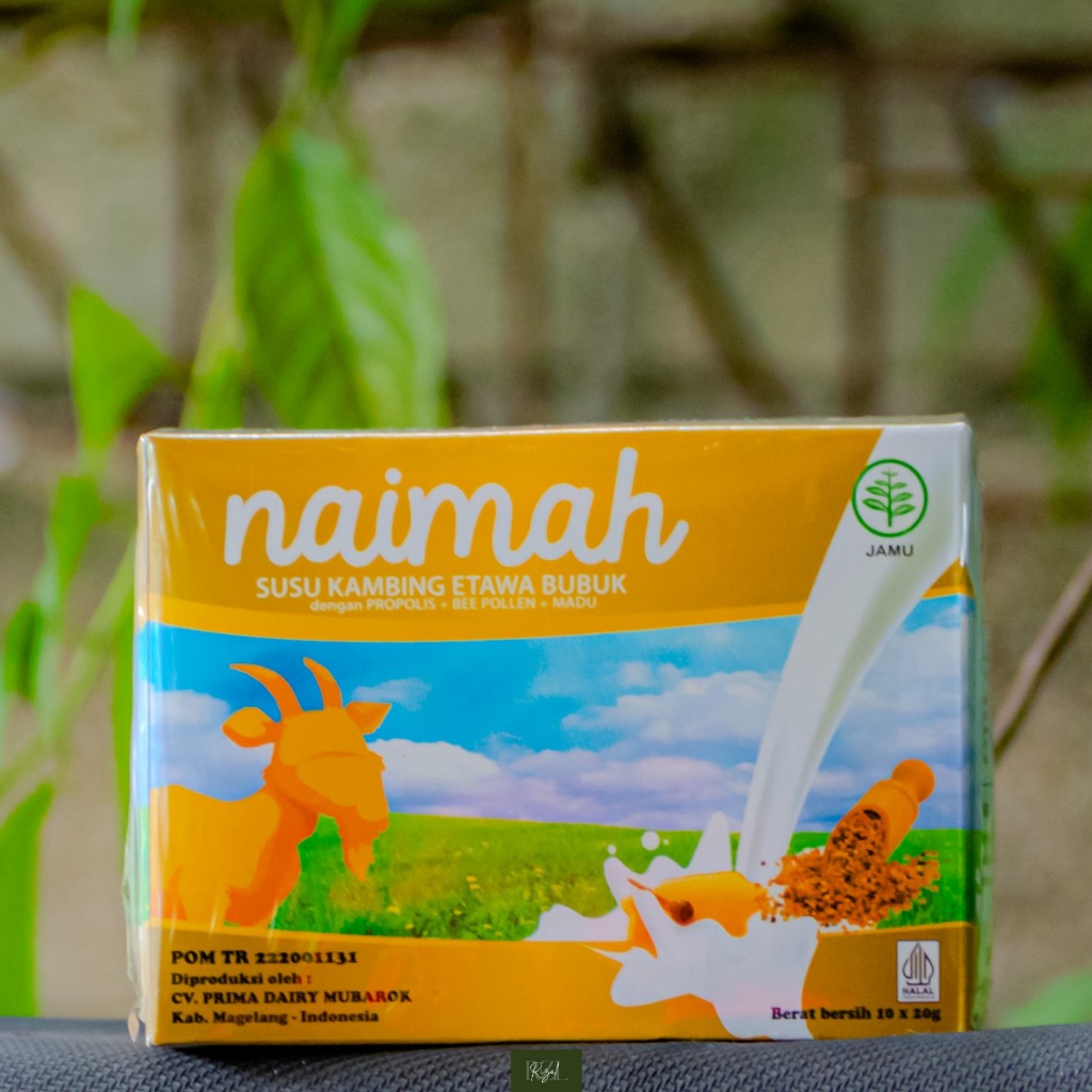 Susu Kambing Etawa Propolis Bee Pollen Naima Bubuk Asli Original