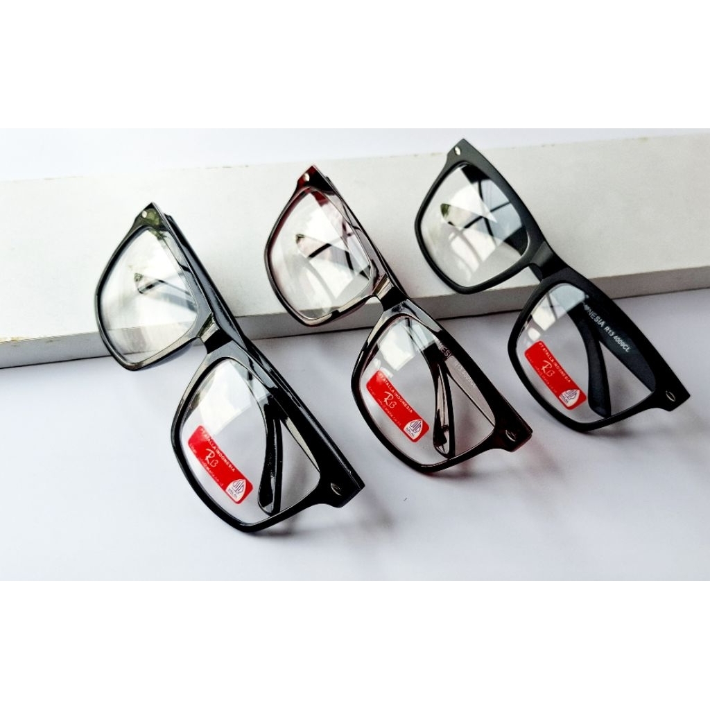 RB 409 OBRAL KACAMATA KOTAK,kacamata hitam pria kacamata bening frame kacamata