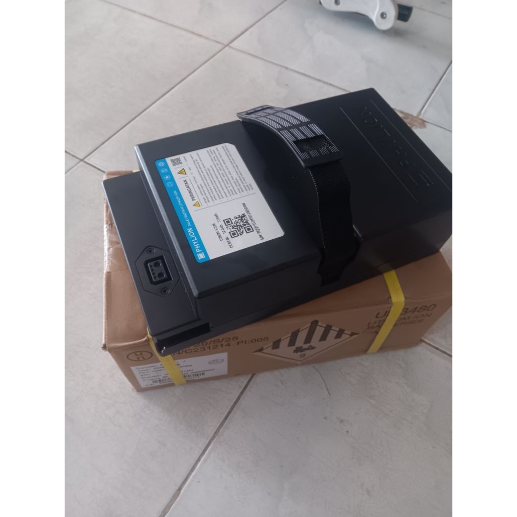 baterai letium sepeda listrik 48v 12ah