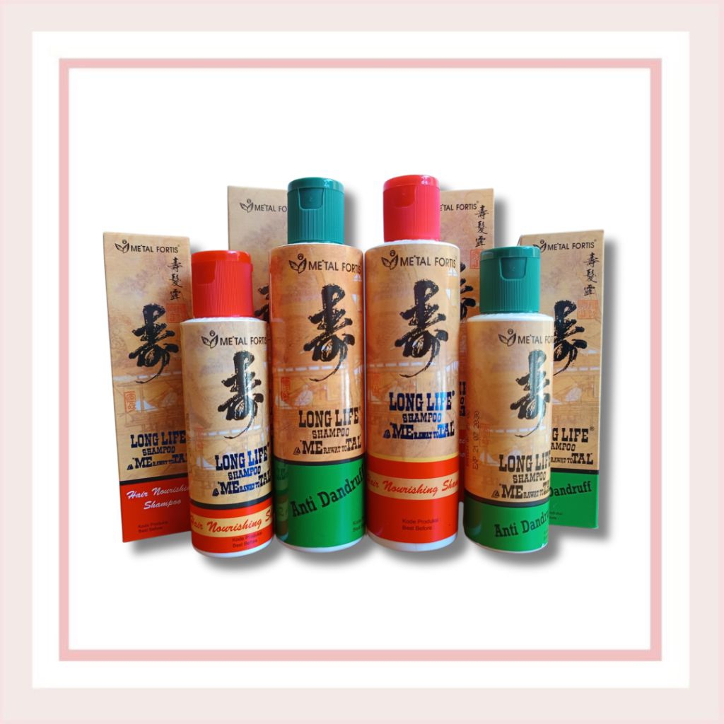 SHAMPO METAL FORTIS MERAH & HIJAU 200ML / SAMPO METAL FORTIS