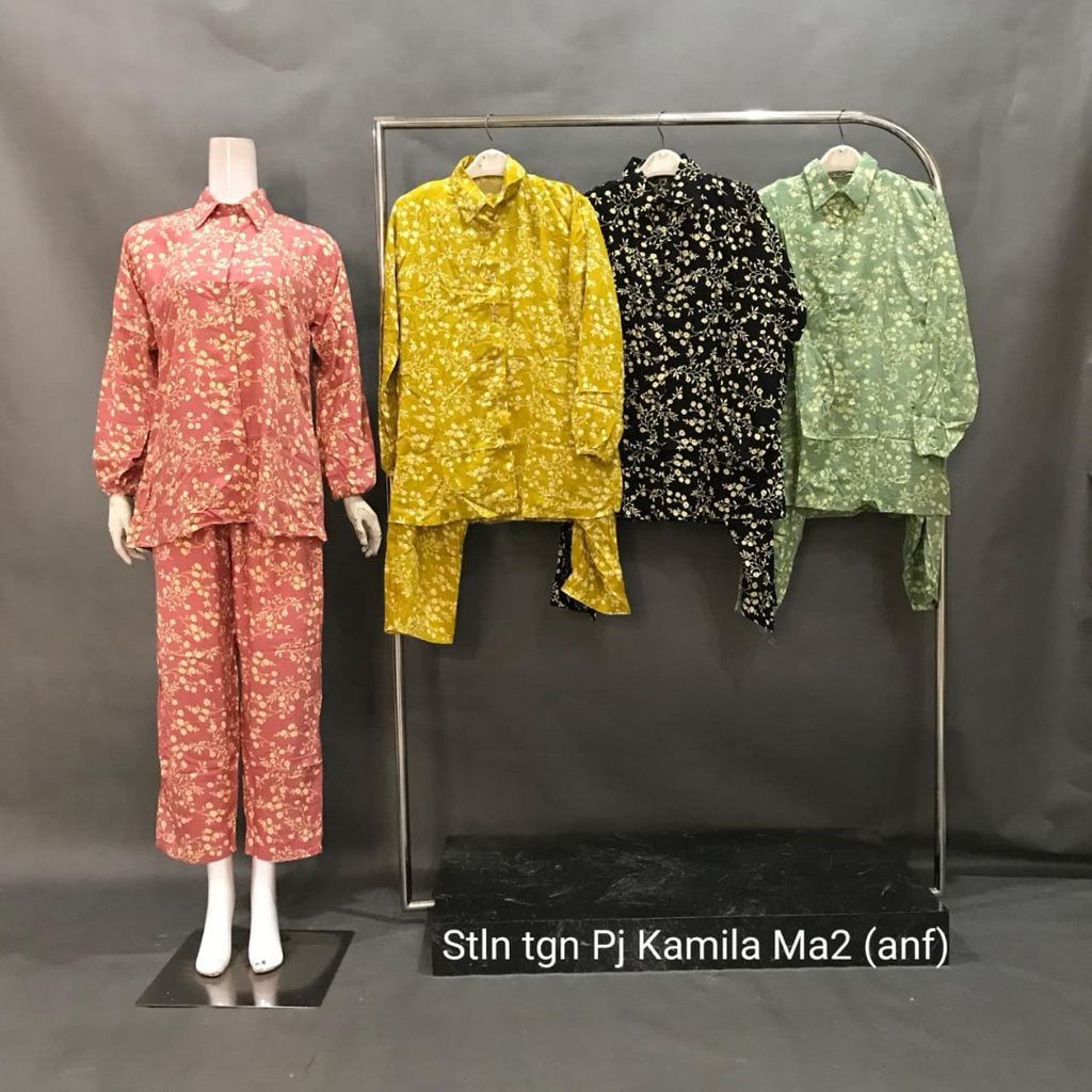 [LD 106] QONITA DASTER SPJ KAMILA HLS BATIK CAP PEKALONGAN