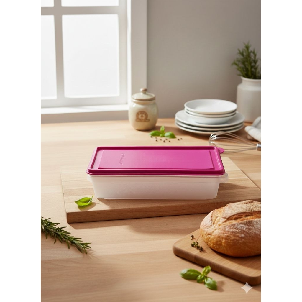 Medium Stak N Stor Transparan ECER - Tupperware