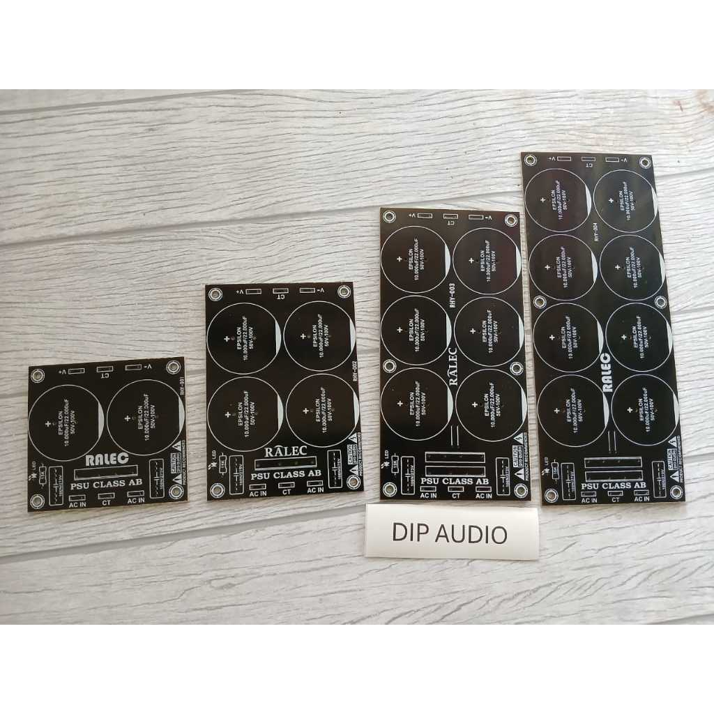 PCB PSU CLASS AB PERTINAK HITAM