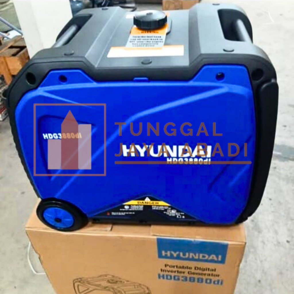 Genset Silent Inverter Bensin Hyundai HDG3880di - 3200 Watt