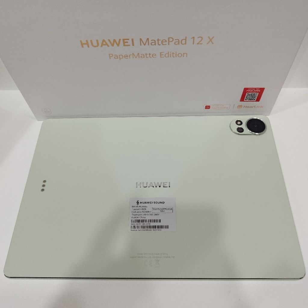 HUAWEI MATEPAD 12X  W09 12/256GB TAB SECOND ORIGINAL BERGARANSI