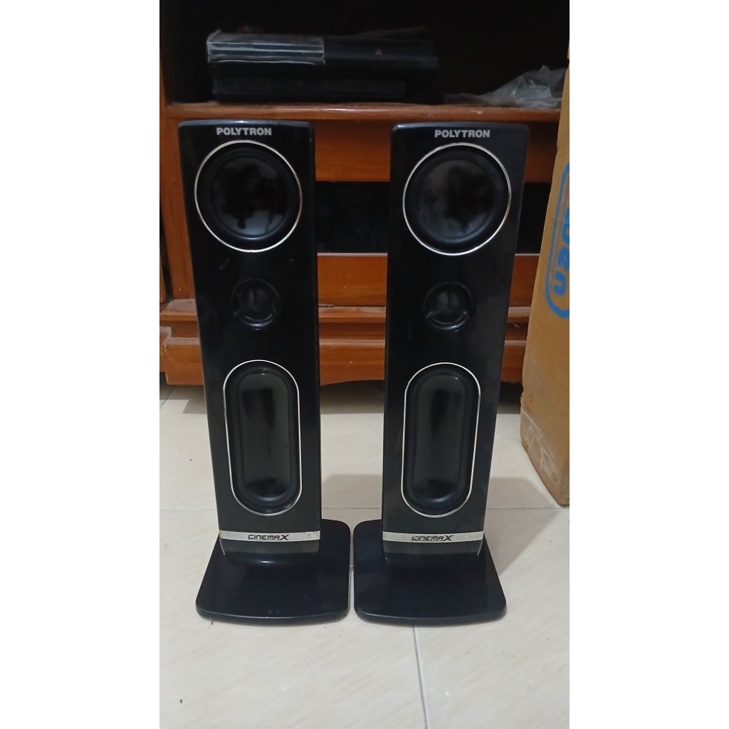 speaker tower eks tv polytron 24 inch