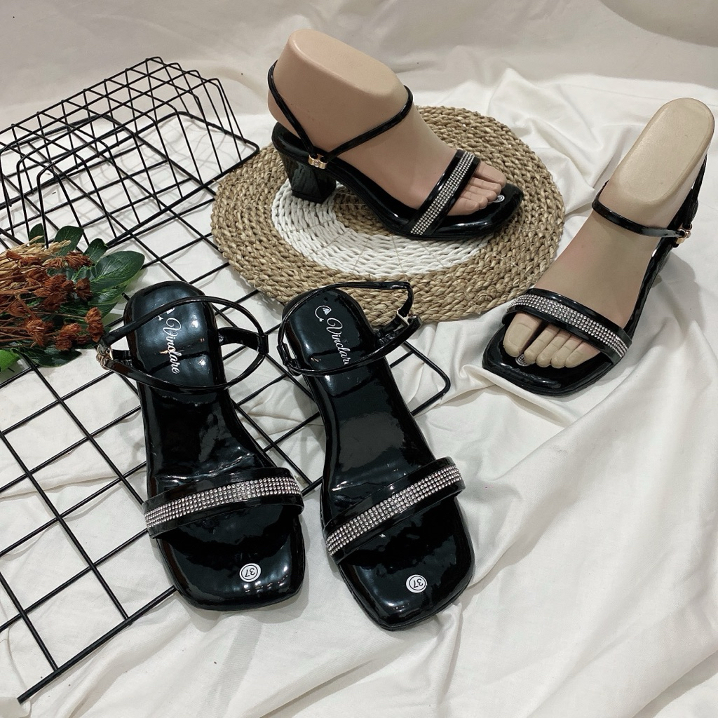 HEELS JESICA, HEELS 5cm, HEELS PESTA, HEELS TERBARU, KEKINIAN, HEELS MEWAH.