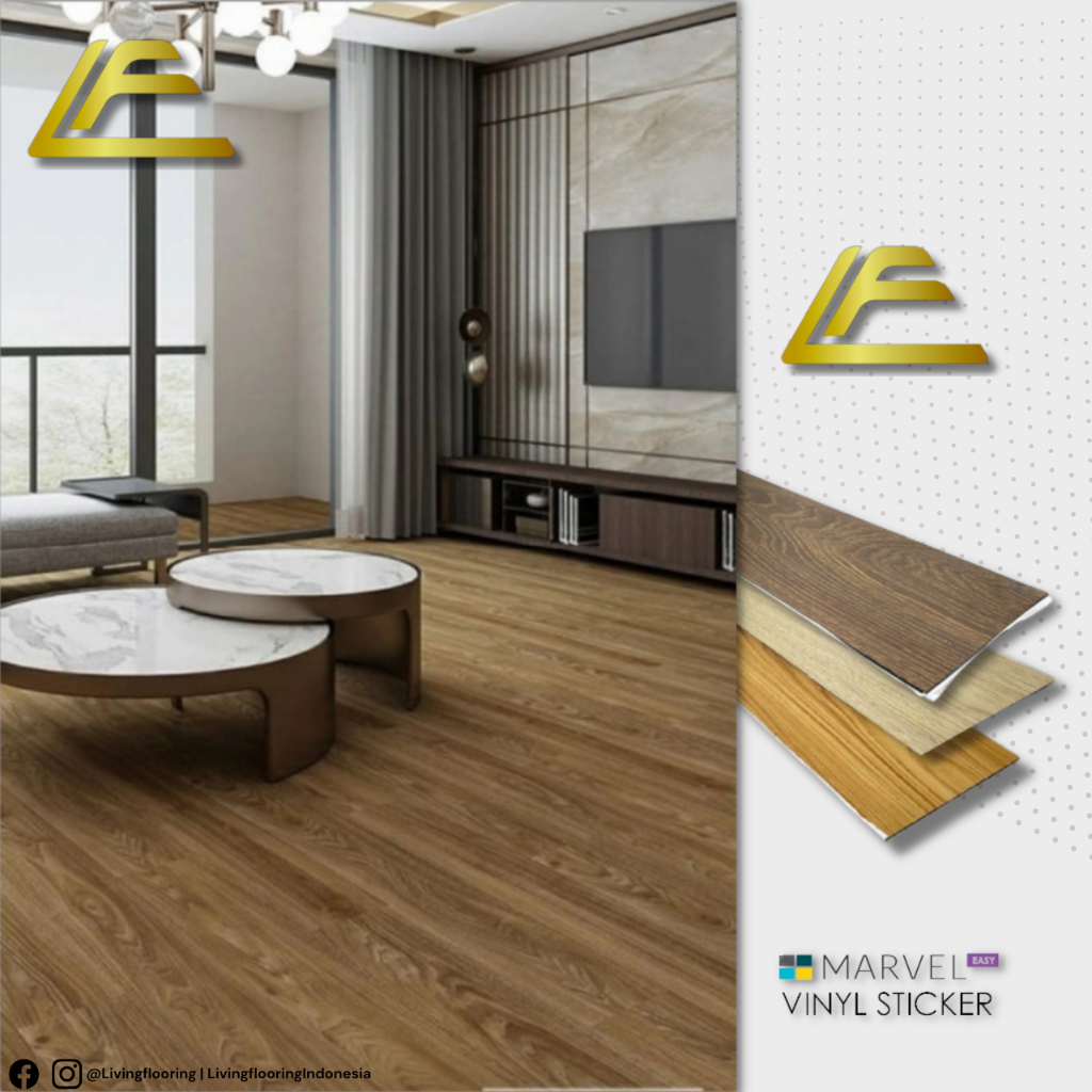 Lantai Vinyl Marvel Easy 2 mm | Lantai Vinyl Sticker