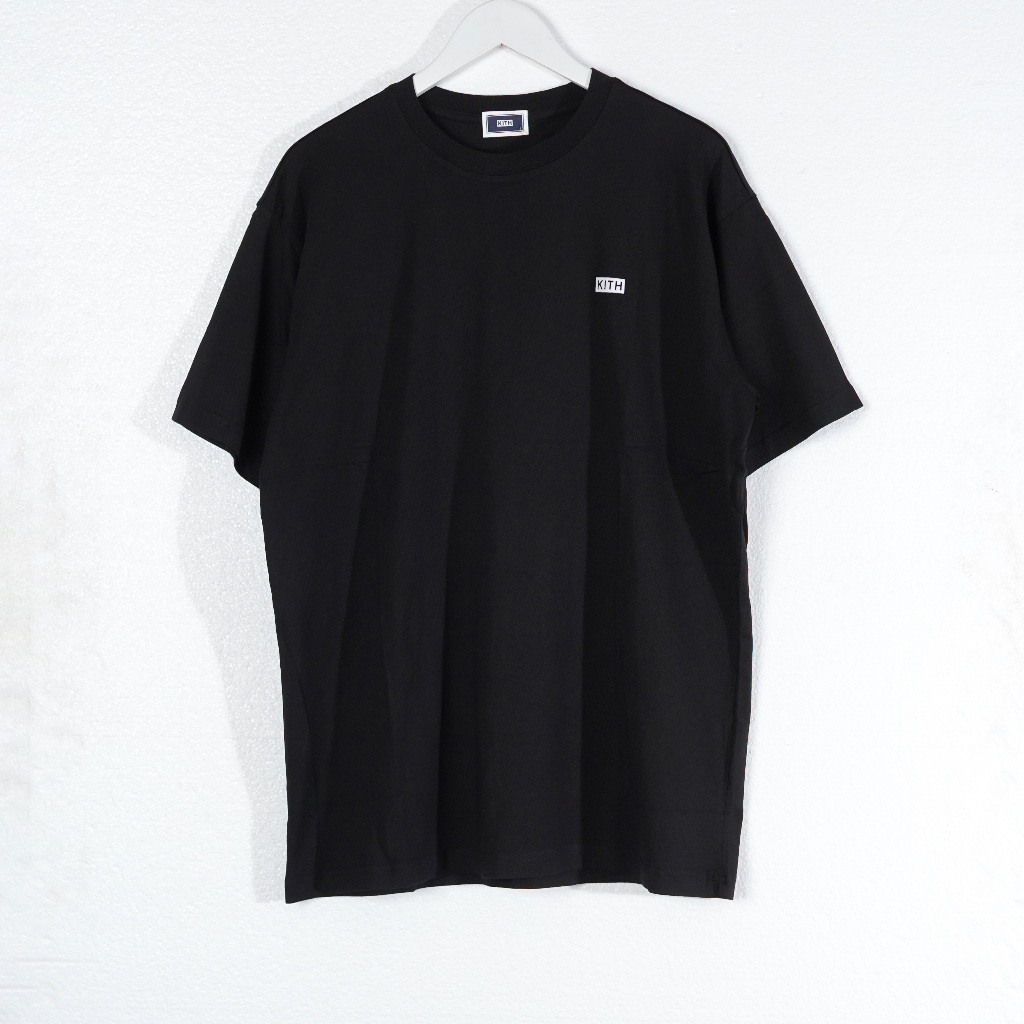 Kaos KITH LAX POCKET WHITE BLACK TSHIRT 100% ORIGINAL