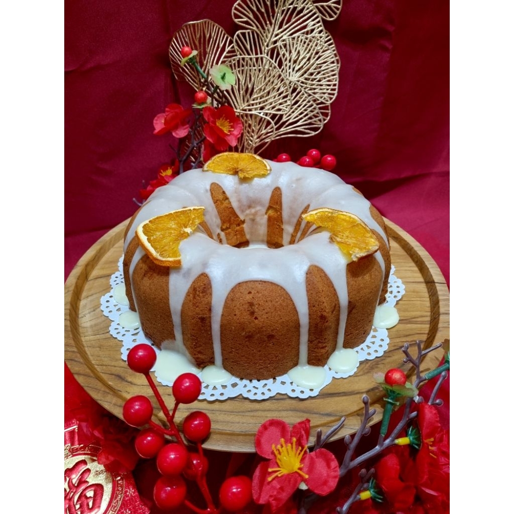 Hampers Imlek 2026 | Marmer Cake Premium Wijsman | Mandarin Pound Cake