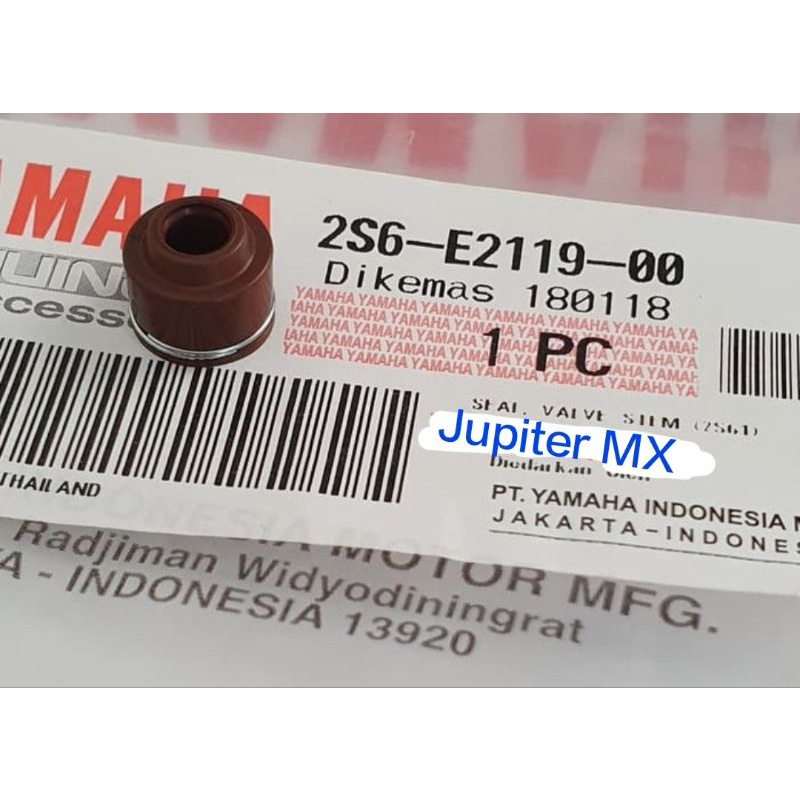 Seal Klep 1 PCS Yamaha Jupiter MX old new jupiter Z Vixion old ORIGINAL 1pcs - TOPSEMARANG