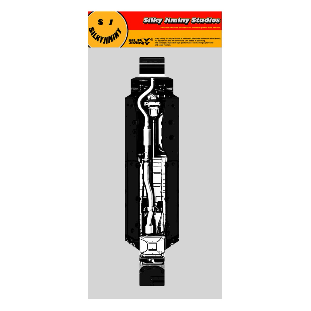 Sticker RC rally chassis PTG2/PTG2R rally kit