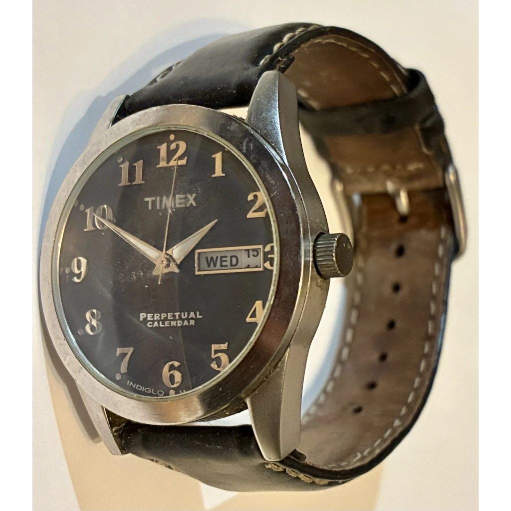 Timex Perpetual Calendar Watch Mens