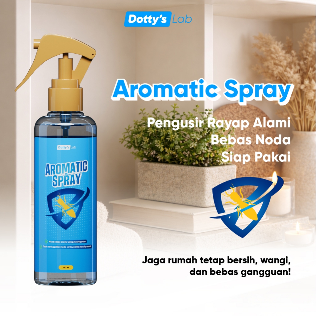 Dotty's Lab - Spray Anti Rayap Natural Alami Tanpa Insektisida - Pembasmi Rayap Alami