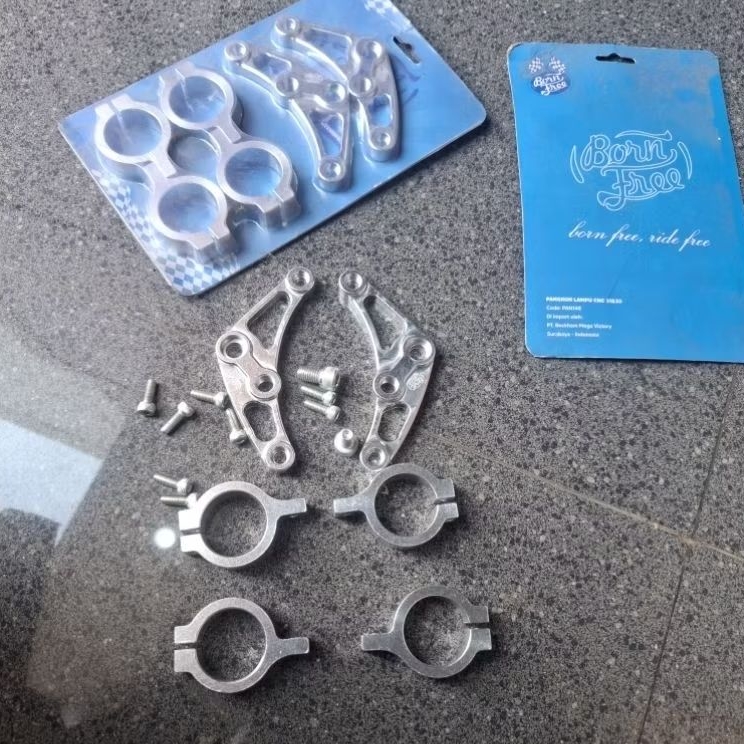 PANGKON KUPINGAN LAMPU CNC NINJA CB GL RX KING TIGER BORNFREE PNP AS 31 DAN 33 MODEL SABIT NEW