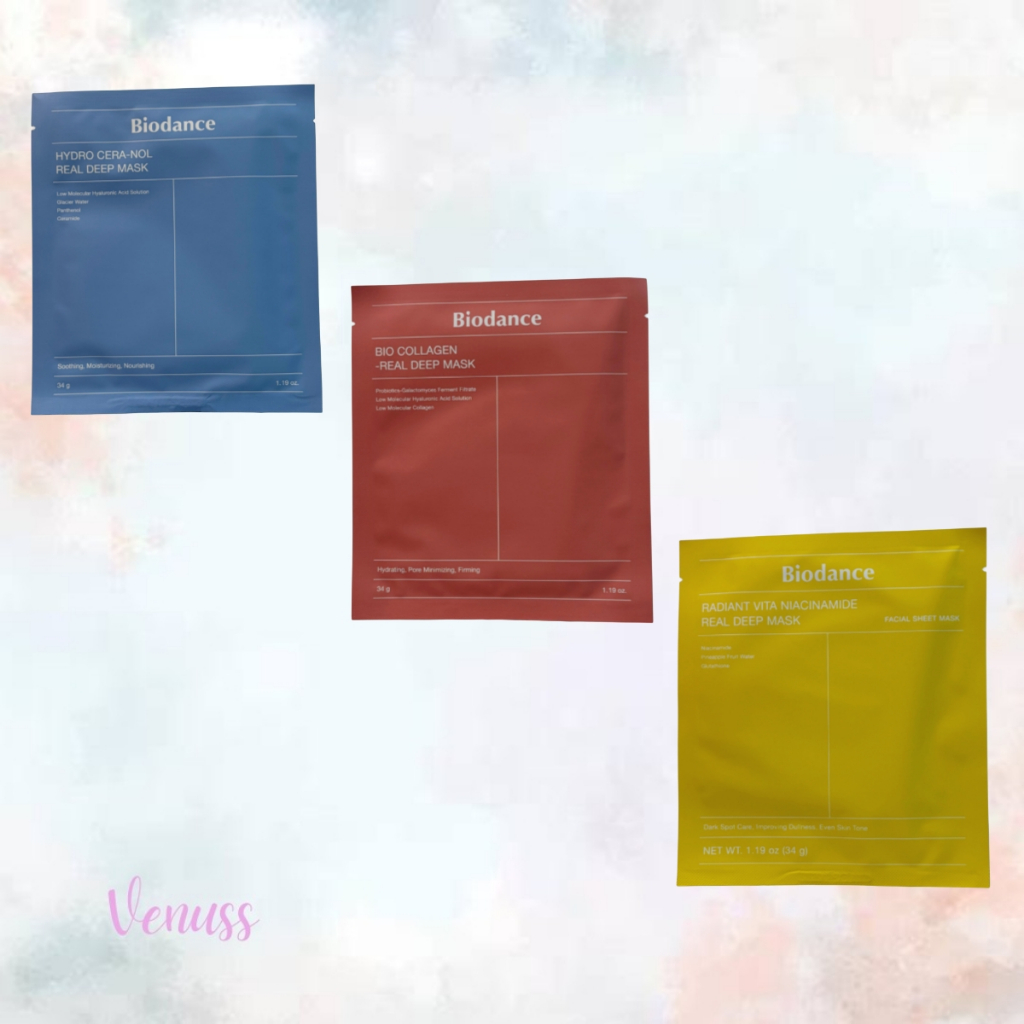BIODANCE Bio-Collagen Real Deep Mask Sheet 4pcs / 1 box | BIODANCE hydro ceranol real deep mask shee