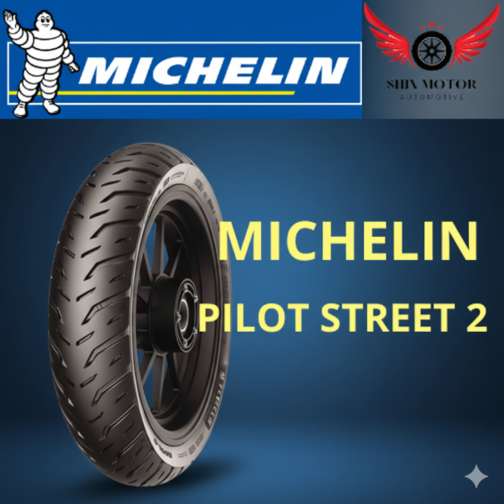 BAN MICHELIN PILOT STREET 2 TUBLESS FREE PENTIL