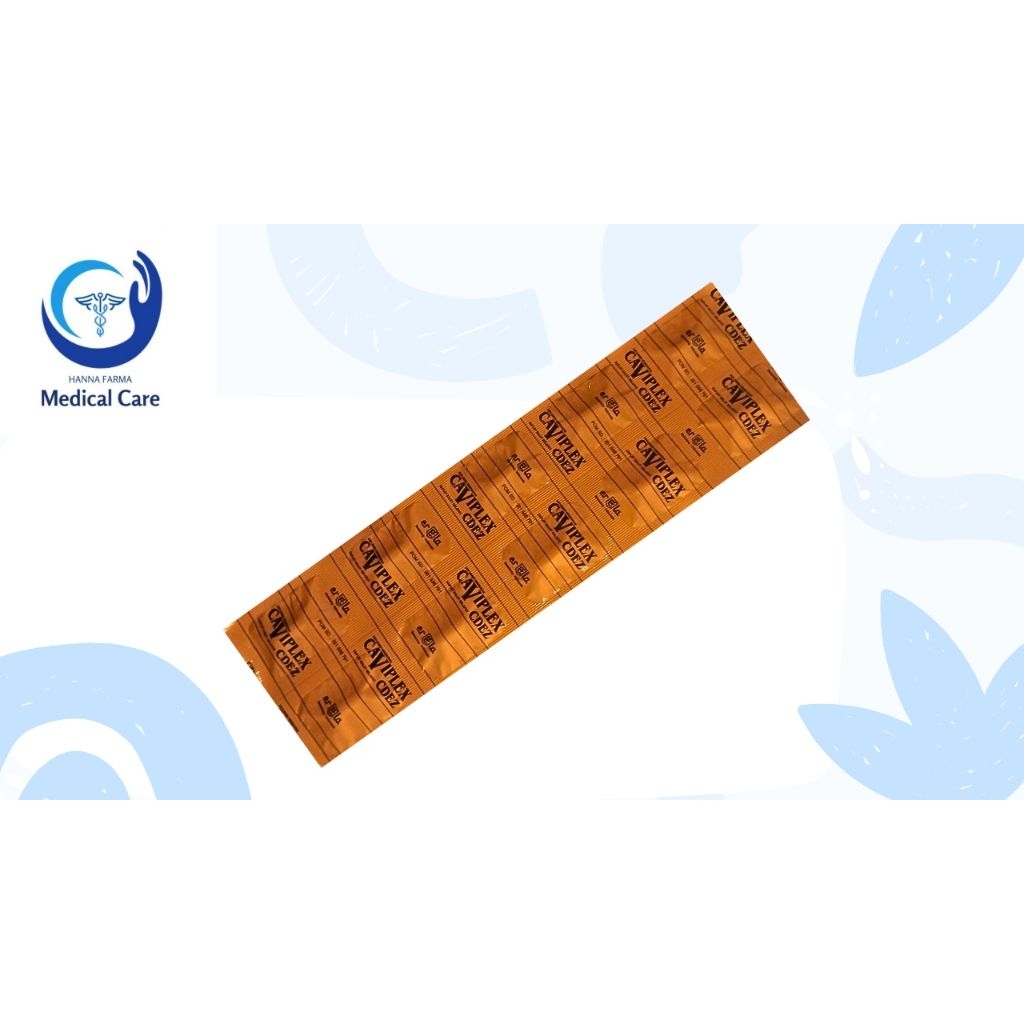 caviplex cdez multivitamin strip isi 10 kaplet