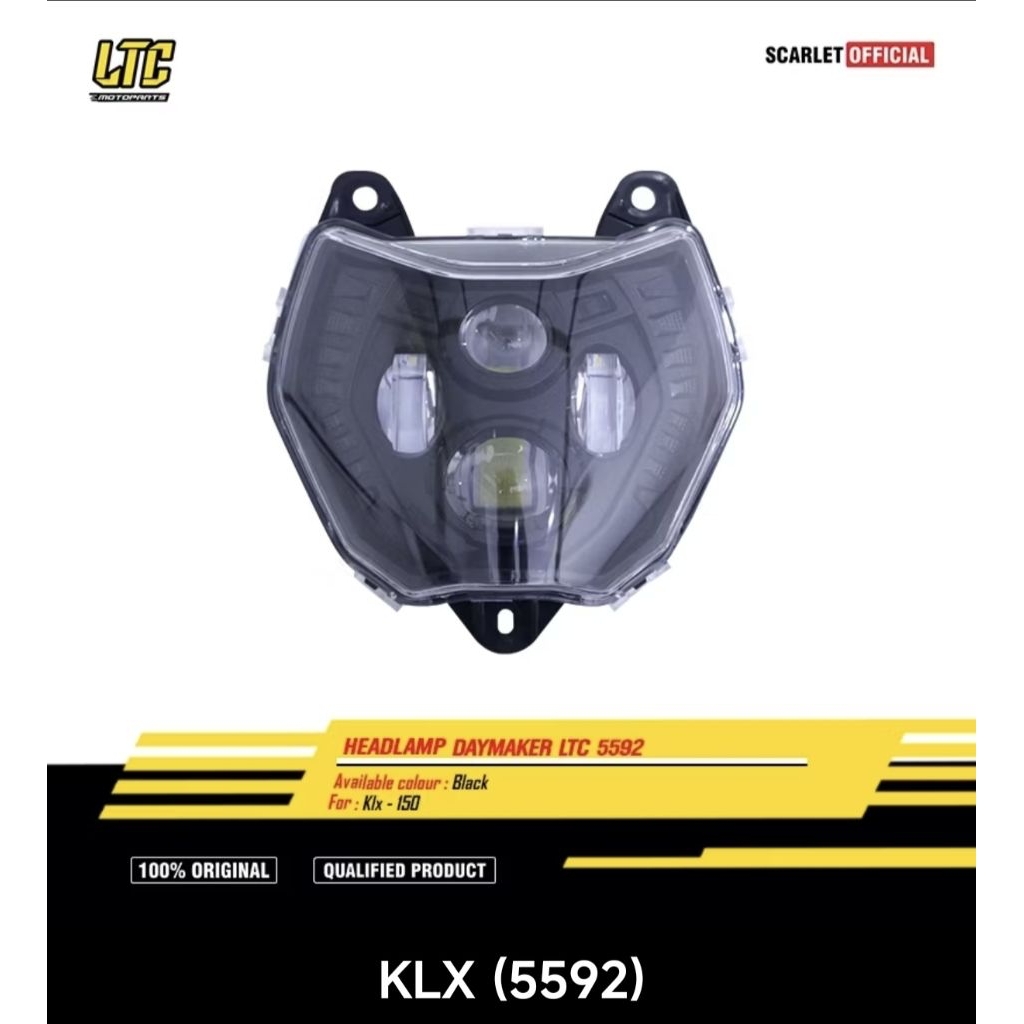 LTC - Headlamp Lampu Depan KLX