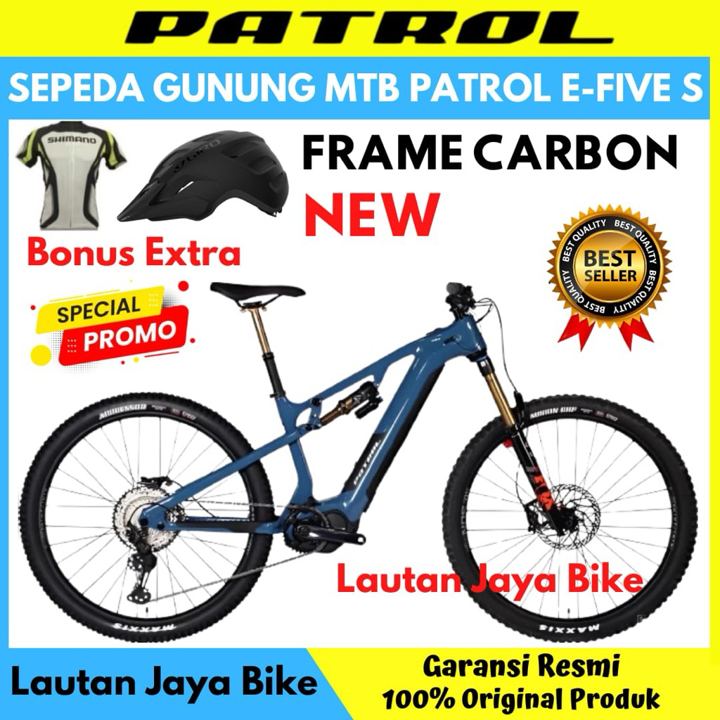 SEPEDA MTB PATROL E-FIVE S-SPEC ELECTRIC TRAIL