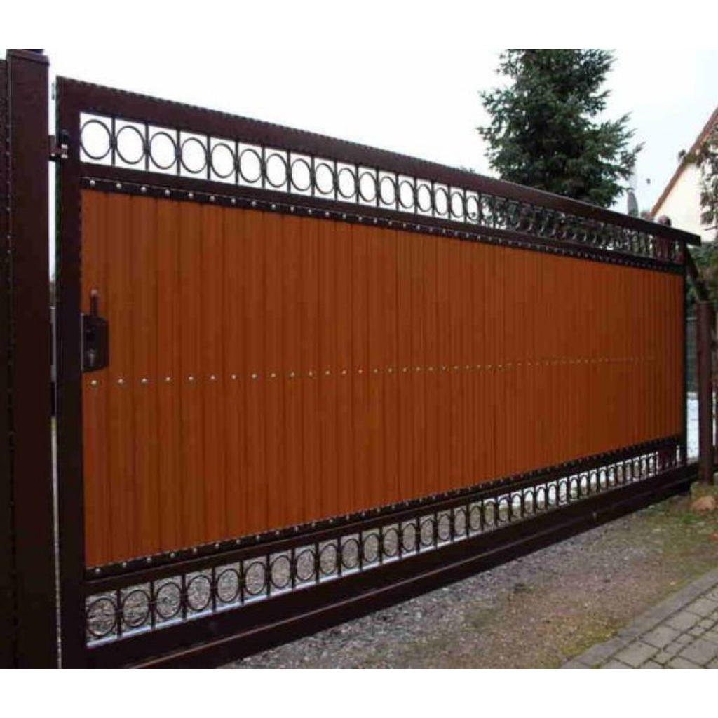 pagar minimalis besi hollo galvanis+grc