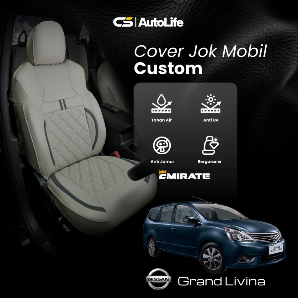 Sarung Jok Mobil / Cover Jok Mobil Nissan Grand Livina - CS Autolife