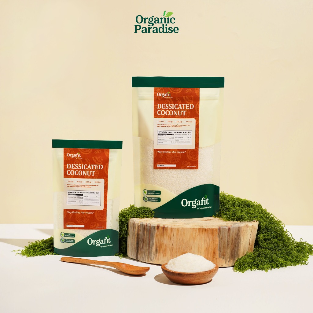Kelapa Parut Kering Premium 500 gram / Dessicated Coconut Fine 500 gram