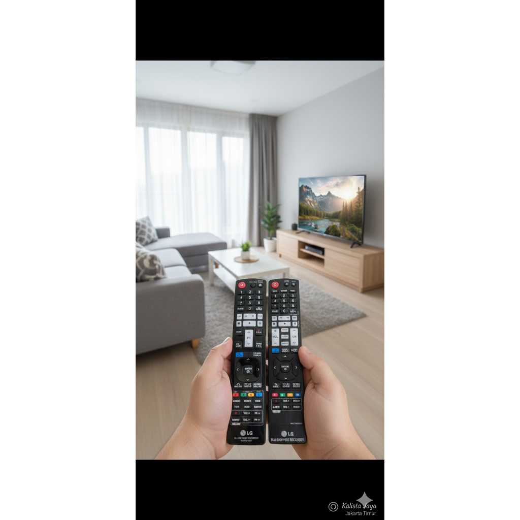Remote Dvd HDD Recorder LG Original Asli