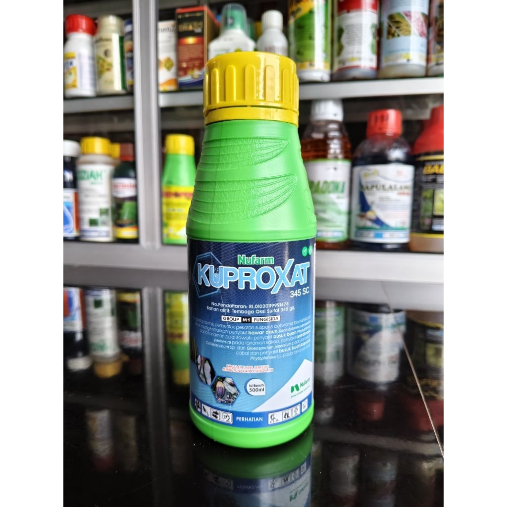 Bakterisida KUPROXAT 345 SC Bahan Aktif Tembaga Oksi Sulfat 345 g/L